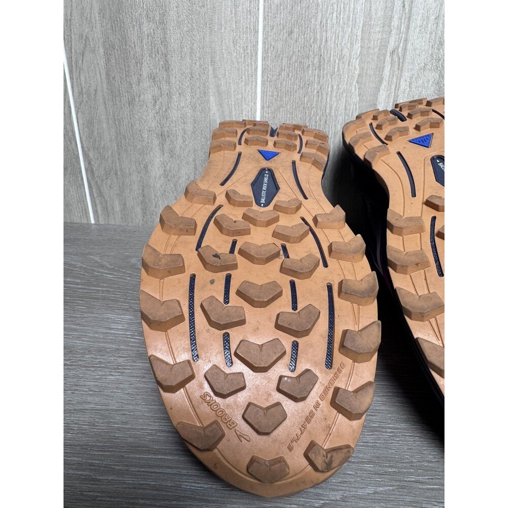 Brooks Cascadia 16 Women's Trail Running Shoes Pink Navy Blue Purple Size 8.5 - Picture 9 of 9